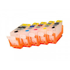 Перезаправляемые картриджи (ПЗК) для Canon PIXMA MG6840, MG5740, TS5040, TS6040,(PGI-470, CLI-471)