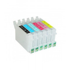 ПЗК для Epson Stylus Photo R220/R320/RX500/RX600 (с ЧИПАМИ)