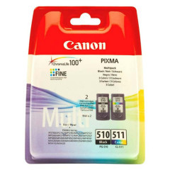 Набор картриджей Canon PG-510 + CL-511 для iP2700/MP240/260/270/280/490/492/495/MX320 (2970B010)