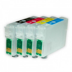 Перезаправляемые картриджи (ПЗК) для Epson SX130, SX125, S22, SX230, SX235W, SX430W, SX438W, SX420W